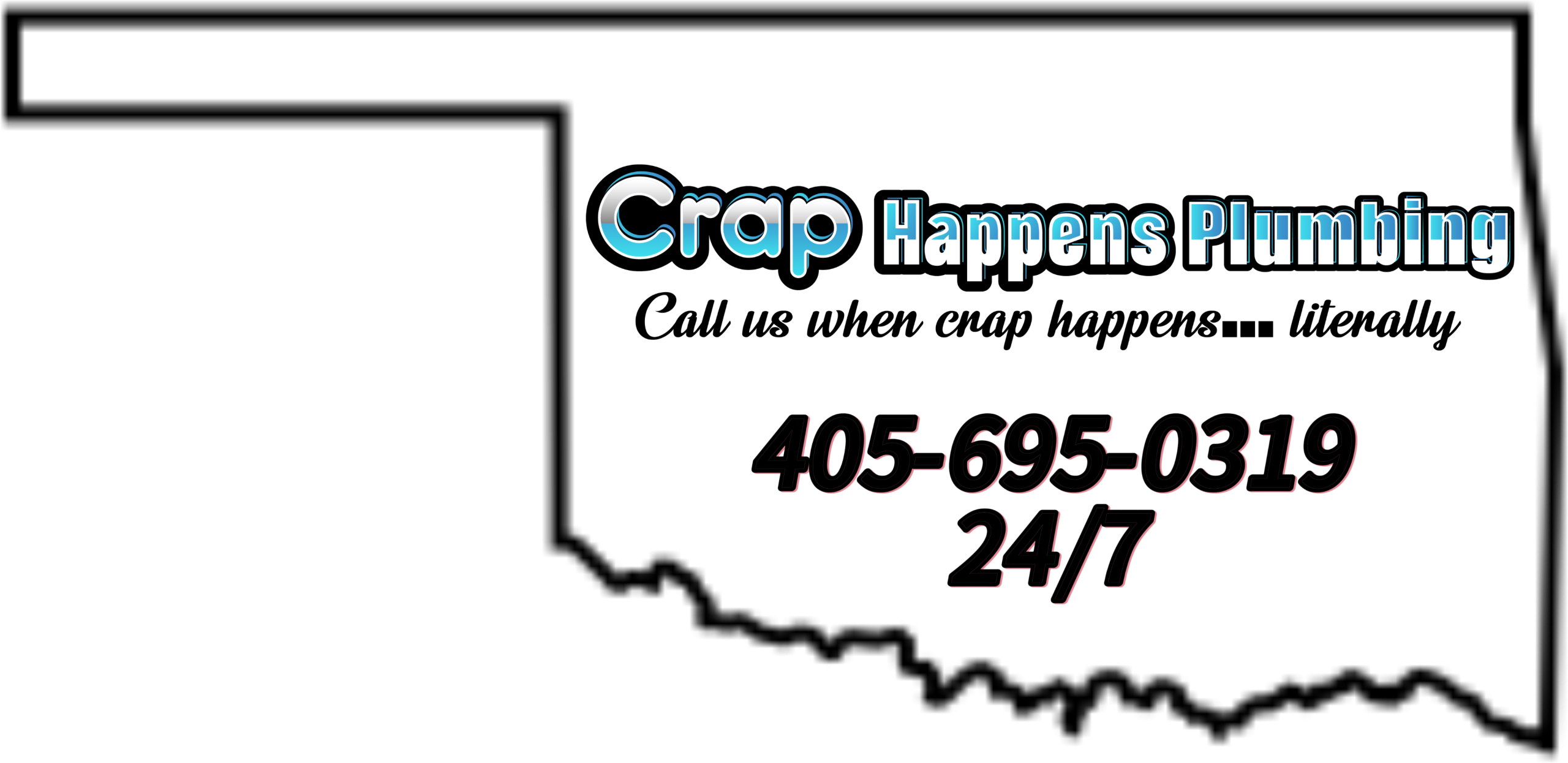 Crap Happens Plumbing logo