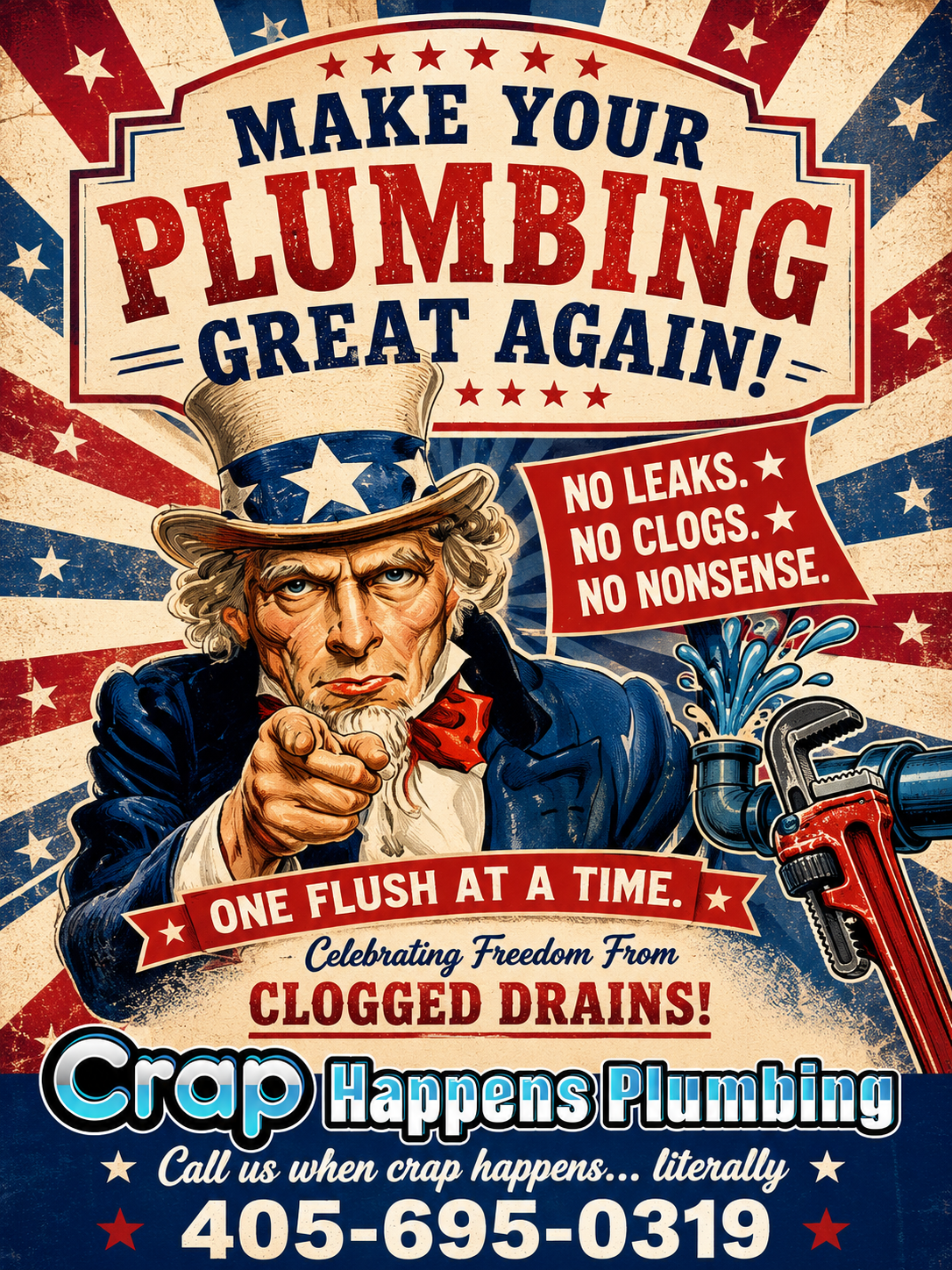 Make Your Plumbing Great Again!